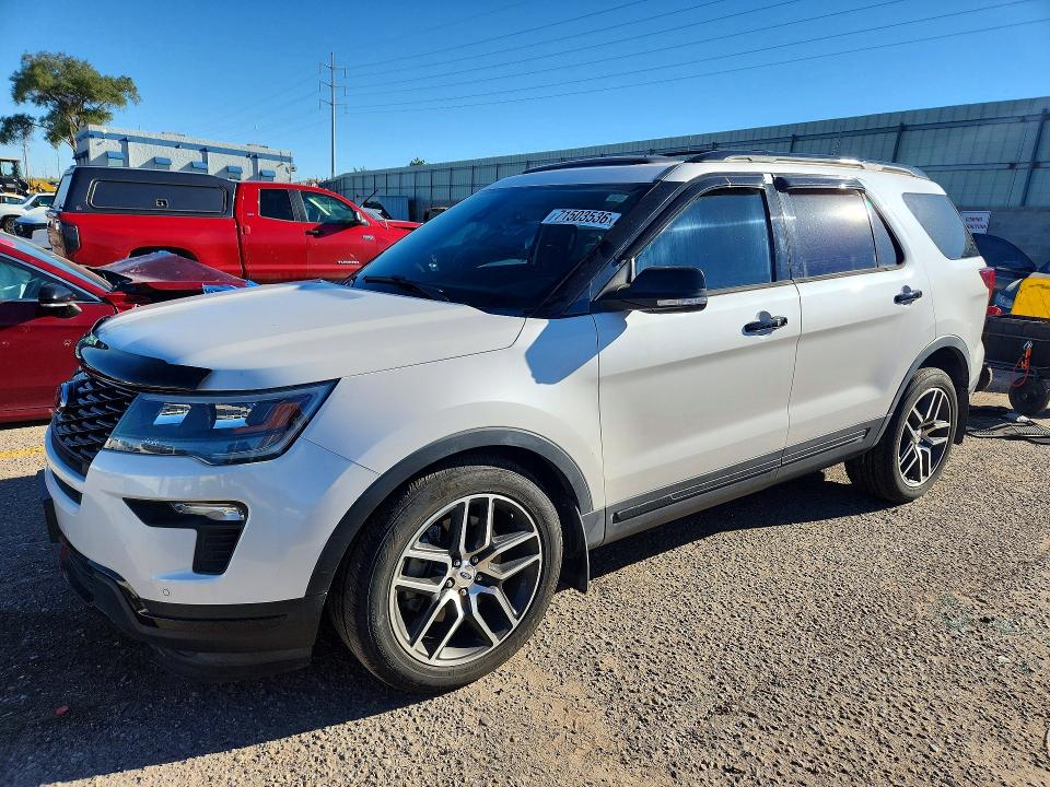 FORD EXPLORER 2019 with VIN 1FM5K8GT2KGA51858 - Photo from auction