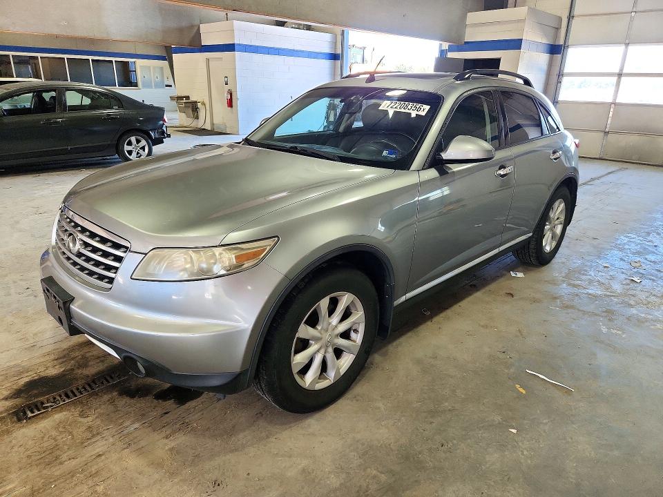 INFINITI FX35 2006 with VIN JNRAS08W76X206732 - Photo from auction
