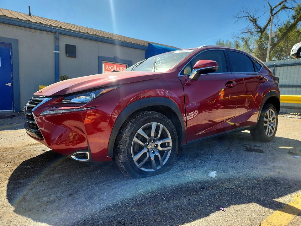 LEXUS NX 200T 2016 with VIN JTJBARBZ5G2055447 - Photo from auction
