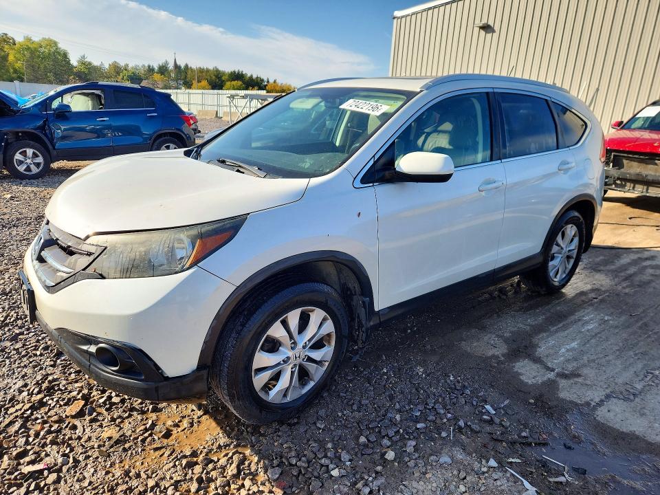 HONDA CR-V 2013 with VIN 5J6RM4H70DL066602 - Photo from auction