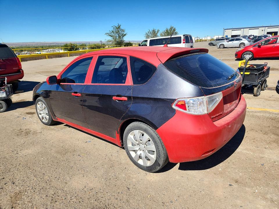 Снимка 2 от търг – 2008 SUBARU IMPREZA с VIN JF1GH61668H817392