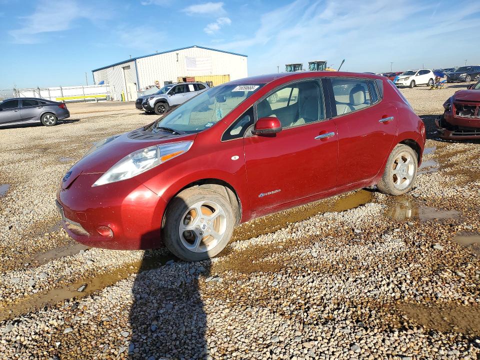 Снимка 1 от търг – 2011 NISSAN LEAF с VIN JN1AZ0CP7BT000617
