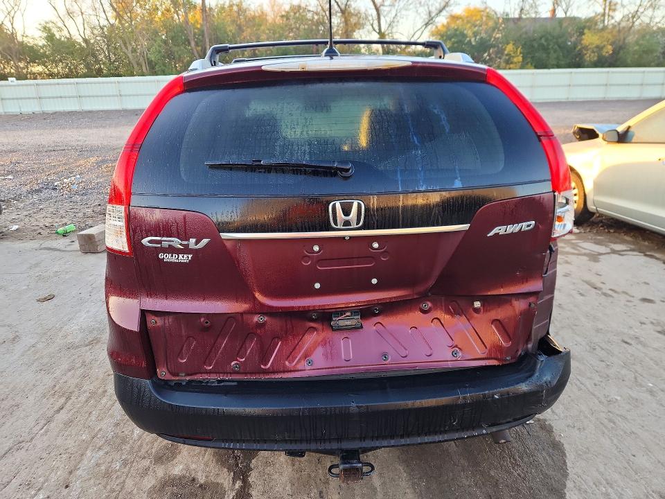 Photo 6 from auction – 2014 HONDA CR-V with VIN 5J6RM4H71EL048529