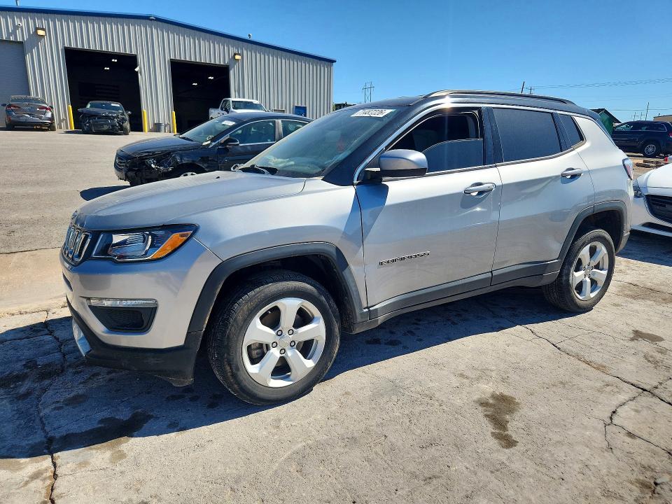 Фото 1 с аукциона – 2020 JEEP COMPASS с VIN 3C4NJDBB2LT174264