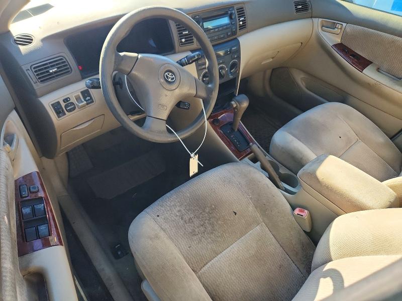 Снимка 8 от търг – 2005 TOYOTA COROLLA с VIN 2T1BR32E65C424885
