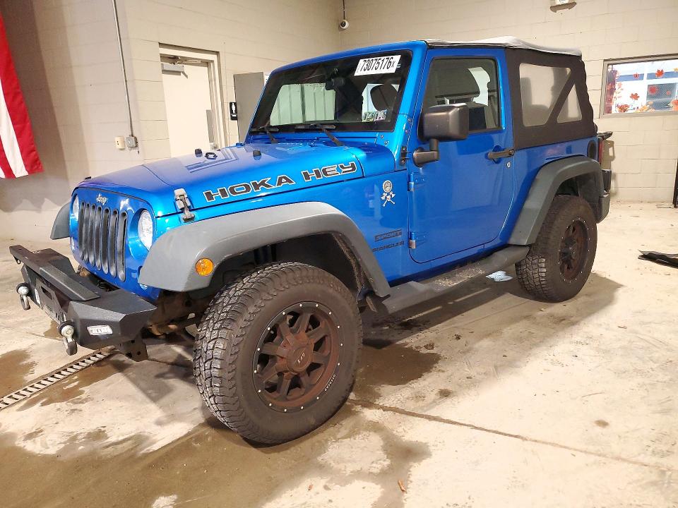 Снимка 1 от търг – 2015 JEEP WRANGLER с VIN 1C4AJWAG5FL721406