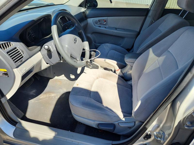 Photo 7 from auction – 2008 KIA SPECTRA with VIN KNAFE122985554083