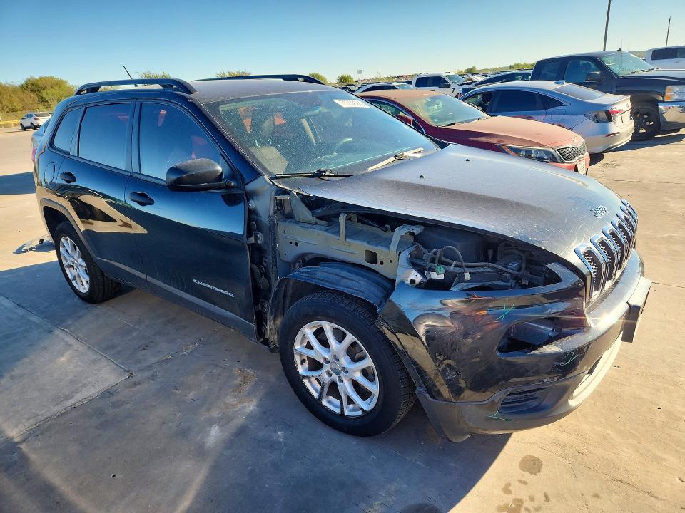 Снимка 4 от търг – 2015 JEEP CHEROKEE с VIN 1C4PJLAB8FW660628