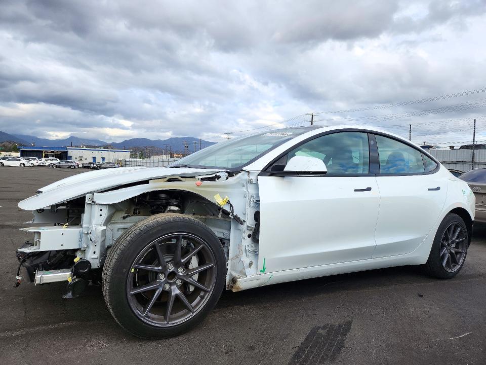 TESLA MODEL 3 2023 with VIN 5YJ3E1EA9PF476961 - Photo from auction