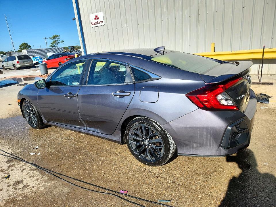 Photo 2 from auction – 2020 HONDA CIVIC with VIN 2HGFC1E50LH700372