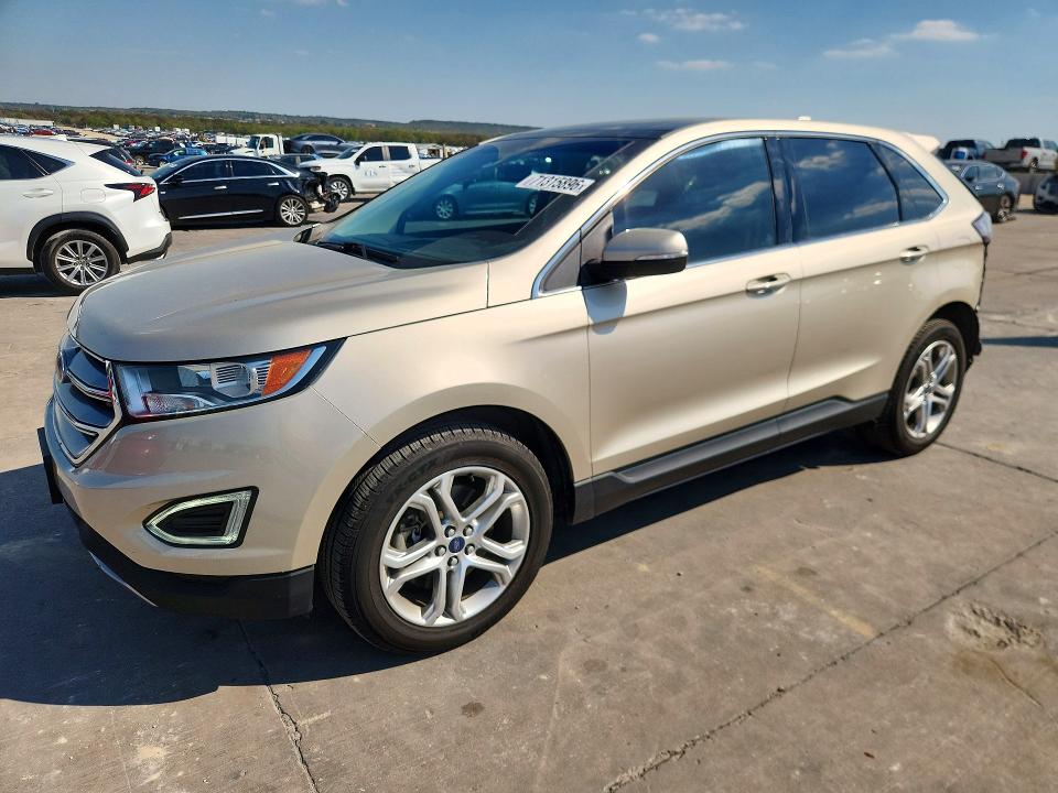 FORD EDGE 2018 with VIN 2FMPK3K89JBC43914 - Photo from auction