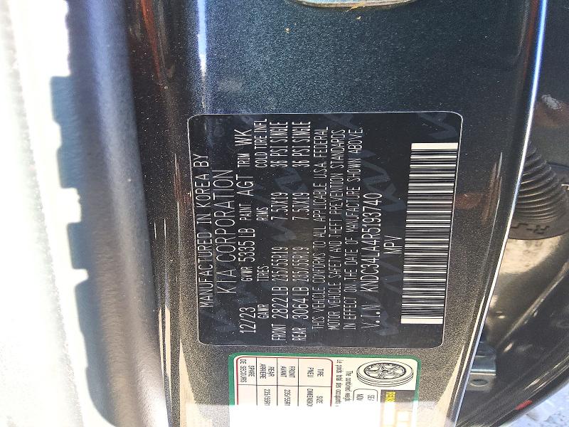 Фото 14 с аукциона – 2024 KIA EV6 с VIN KNDC34LA4R5193740