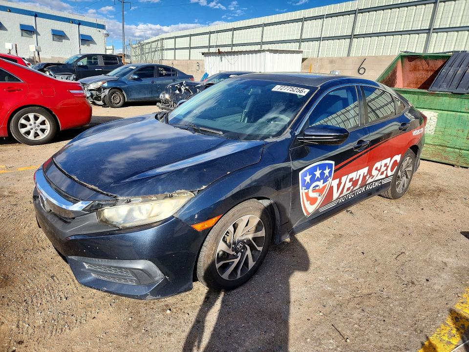 HONDA CIVIC 2017 with VIN 19XFC2F74HE006131 - Photo from auction