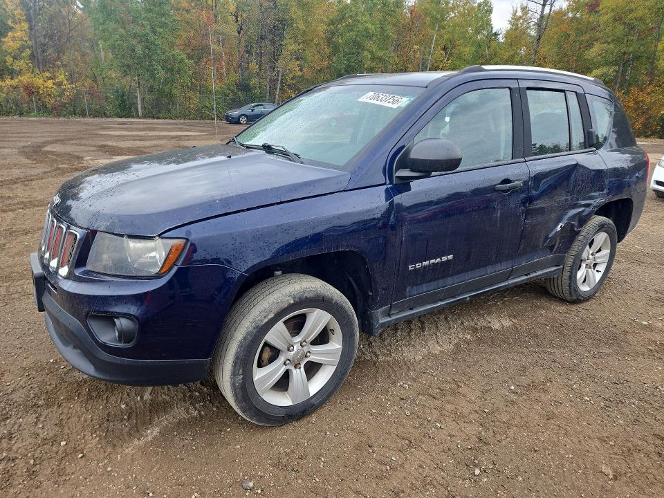 Photo 1 from auction – 2014 JEEP COMPASS with VIN 1C4NJDAB0ED835607