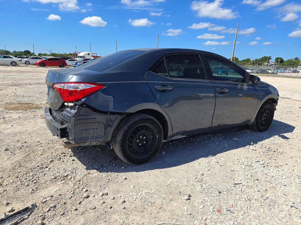 Photo 3 from auction – 2016 TOYOTA COROLLA with VIN 5YFBURHE5GP373729