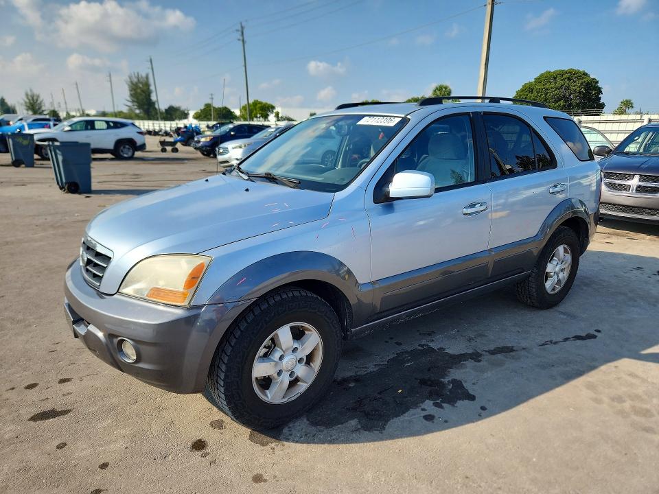 KIA SORENTO 2008 مع رقم تعريف المركبة KNDJC736685845339 - صورة من المزاد