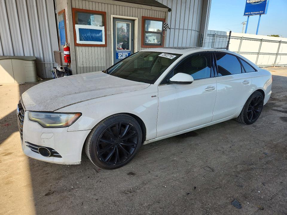 AUDI A6 2013 with VIN WAUDFAFC6DN128692 - Photo from auction