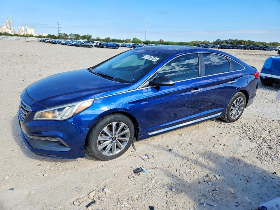 HYUNDAI SONATA 2016 с VIN 5NPE34AF4GH314268 - Снимка от търг