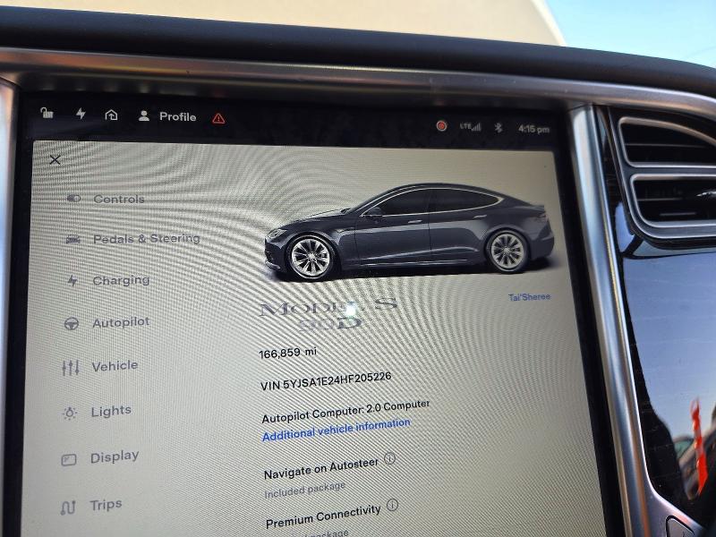 Снимка 9 от търг – 2017 TESLA MODEL S с VIN 5YJSA1E24HF205226