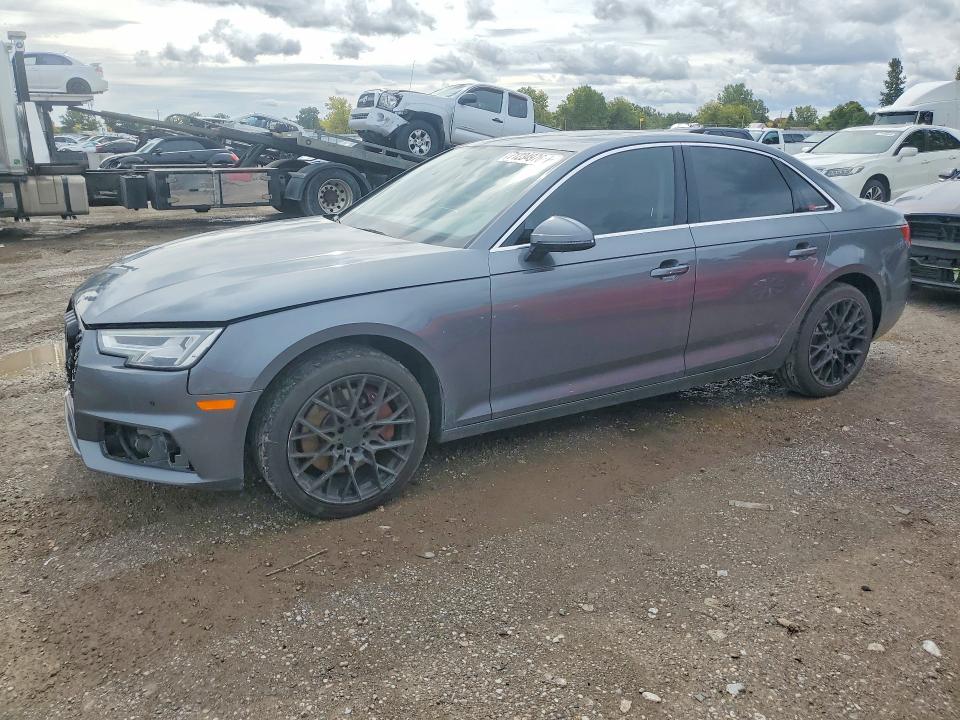 AUDI A4 2017 with VIN WAUCNAF49HN008334 - Photo from auction