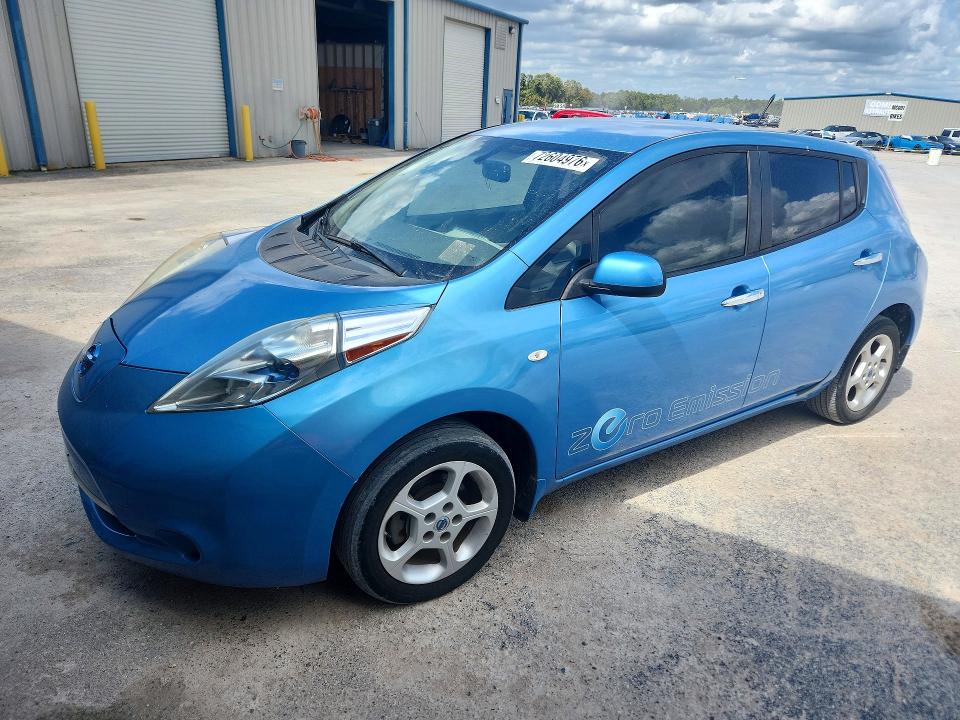 NISSAN LEAF 2011 with VIN JN1AZ0CP7BT005767 - Photo from auction