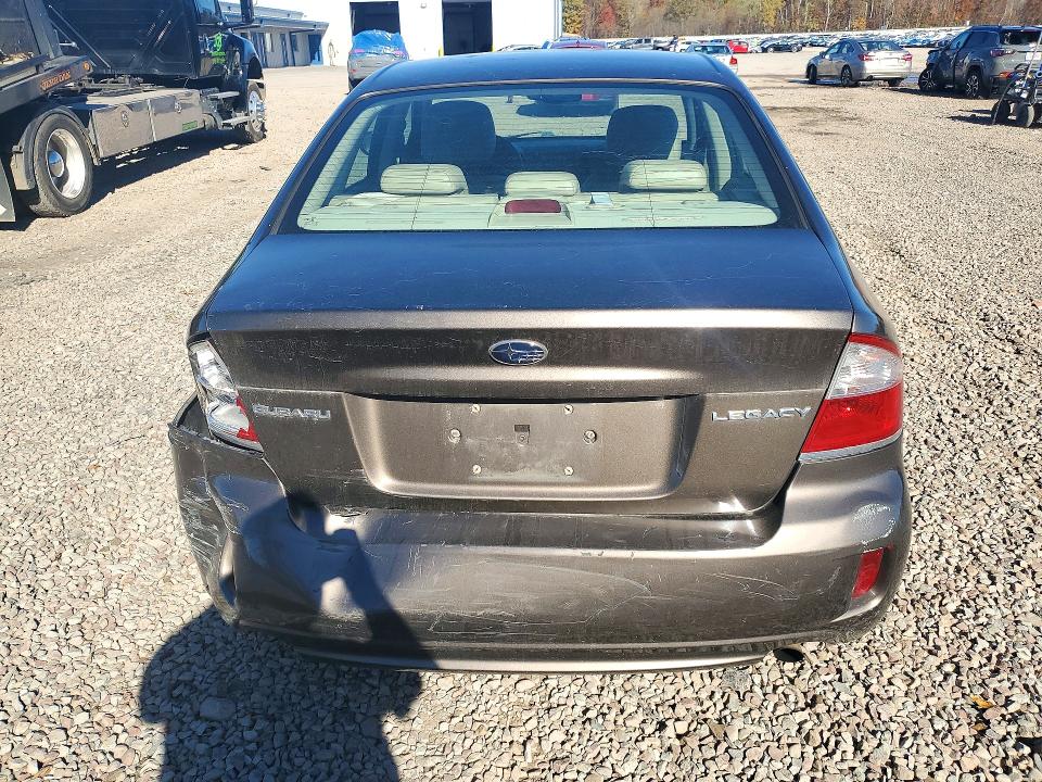 Снимка 6 от търг – 2008 SUBARU LEGACY с VIN 4S3BL626X87202173