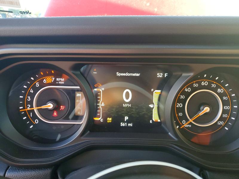 Photo 9 from auction – 2027 JEEP WRANGLER with VIN 1C4PJXFN5VW557482