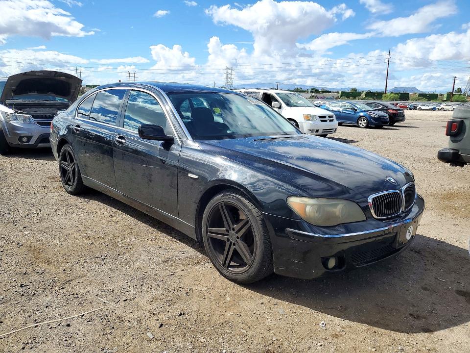 Photo 4 from auction – 2007 BMW 750 with VIN WBAHN83547DT70796