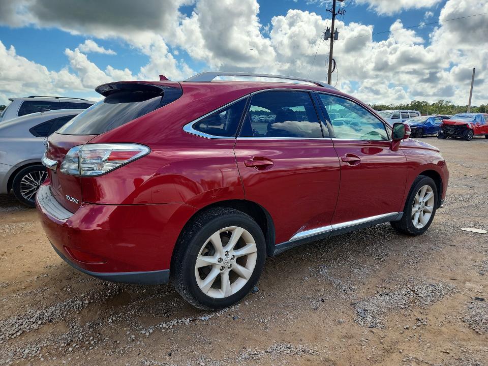 Photo 3 from auction – 2010 LEXUS RX with VIN JTJBK1BA2A2415337