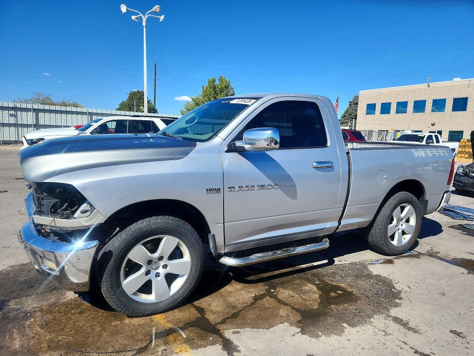 DODGE RAM 1500 2012 с VIN 3C6JD7AT1CG237615 - Снимка от търг