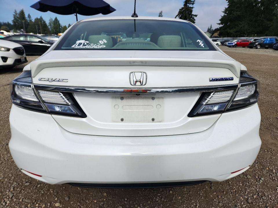 Foto 6 de la subasta – 2013 HONDA CIVIC con VIN 19XFB4F26DE201466
