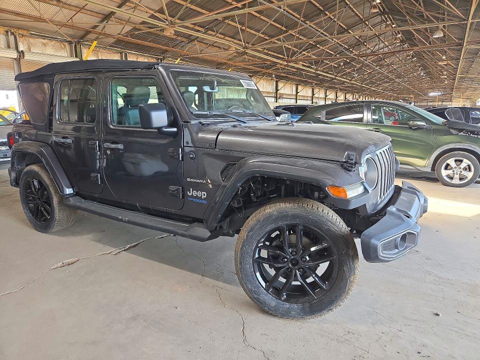 Снимка 4 от търг – 2021 JEEP WRANGLER UNLIMITED с VIN 1C4JJXP65MW749934