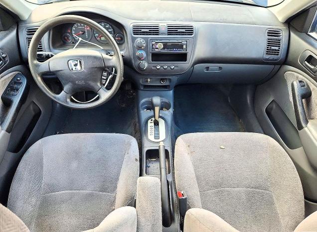 Photo 8 from auction – 2001 HONDA CIVIC with VIN 2HGES26761H602626