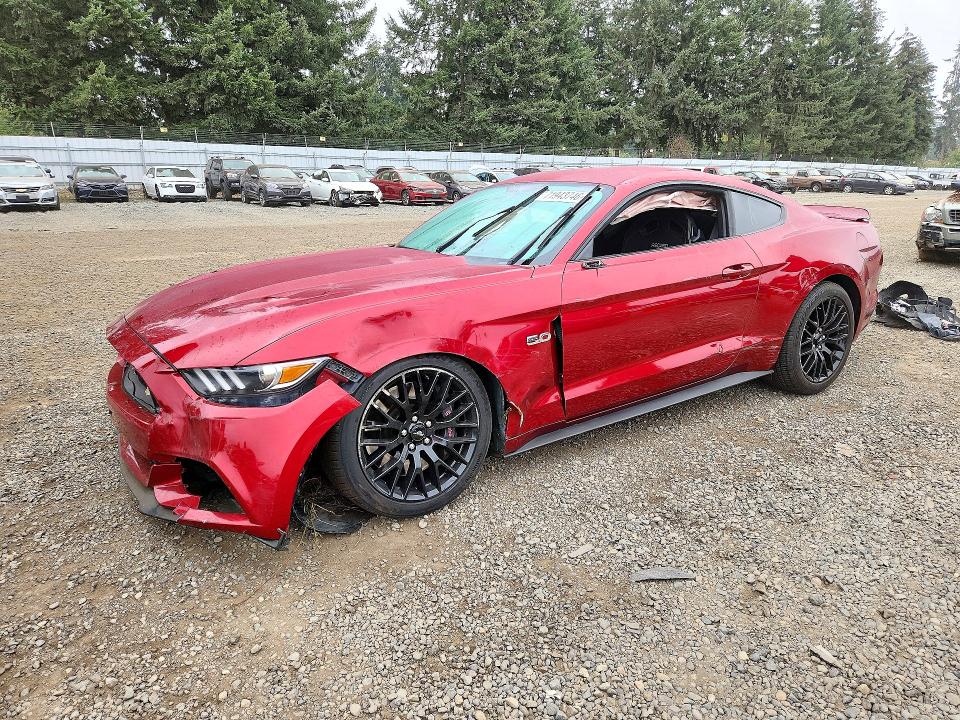 FORD MUSTANG 2017 с VIN 1FA6P8CF8H5315041 - Снимка от търг