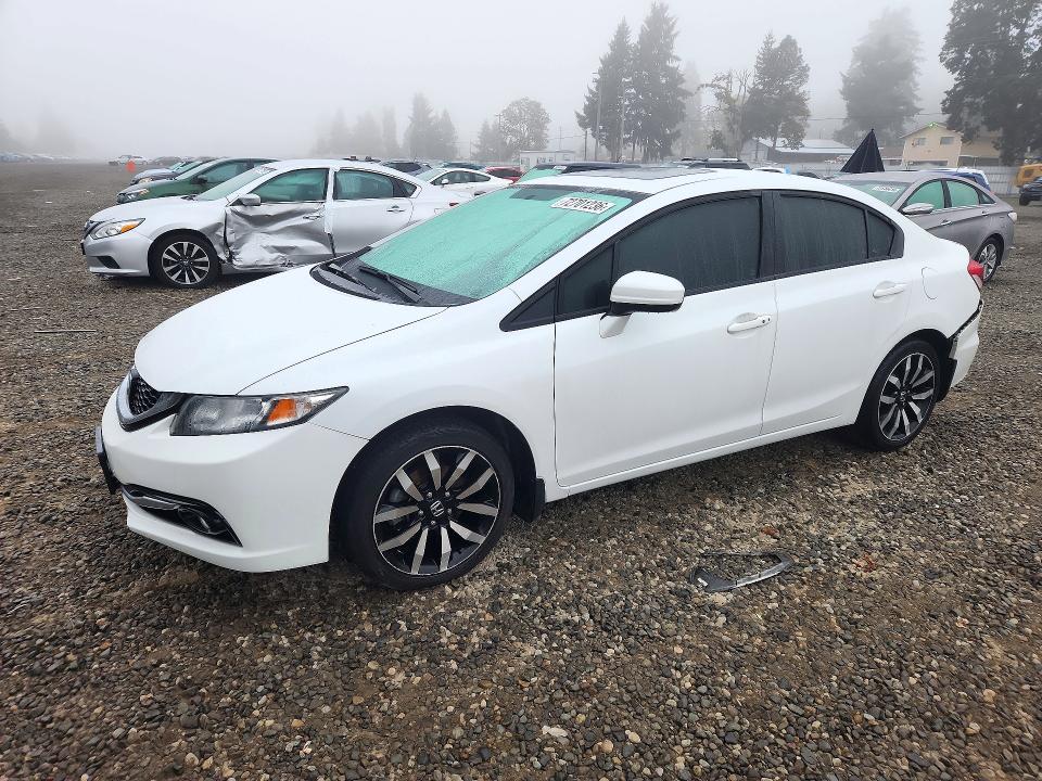 HONDA CIVIC 2015 с VIN 19XFB2F95FE214021 - Снимка от търг