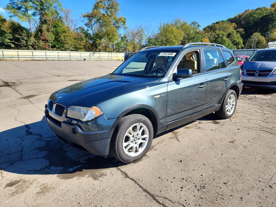 Снимка 1 от търг – 2005 BMW X3 с VIN WBXPA73415WC48240
