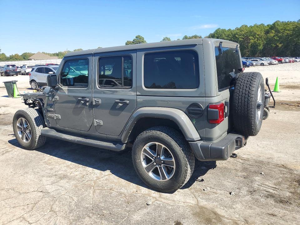 Снимка 2 от търг – 2022 JEEP WRANGLER UNLIMITED с VIN 1C4HJXEG2NW257647