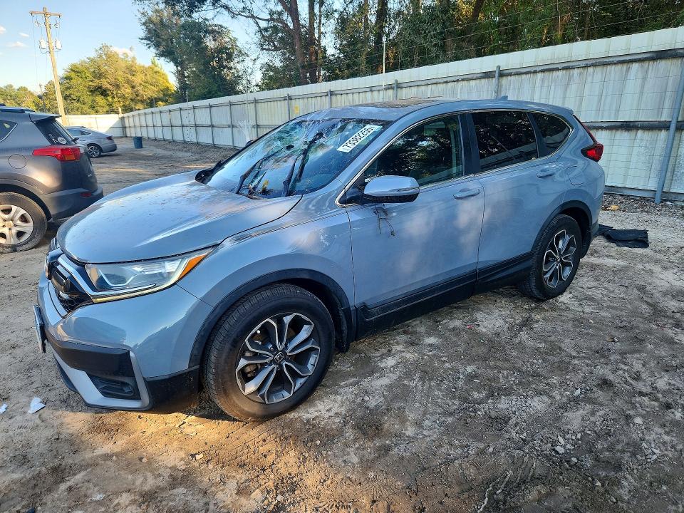 HONDA CR-V 2021 with VIN 5J6RW1H89ML003385 - Photo from auction