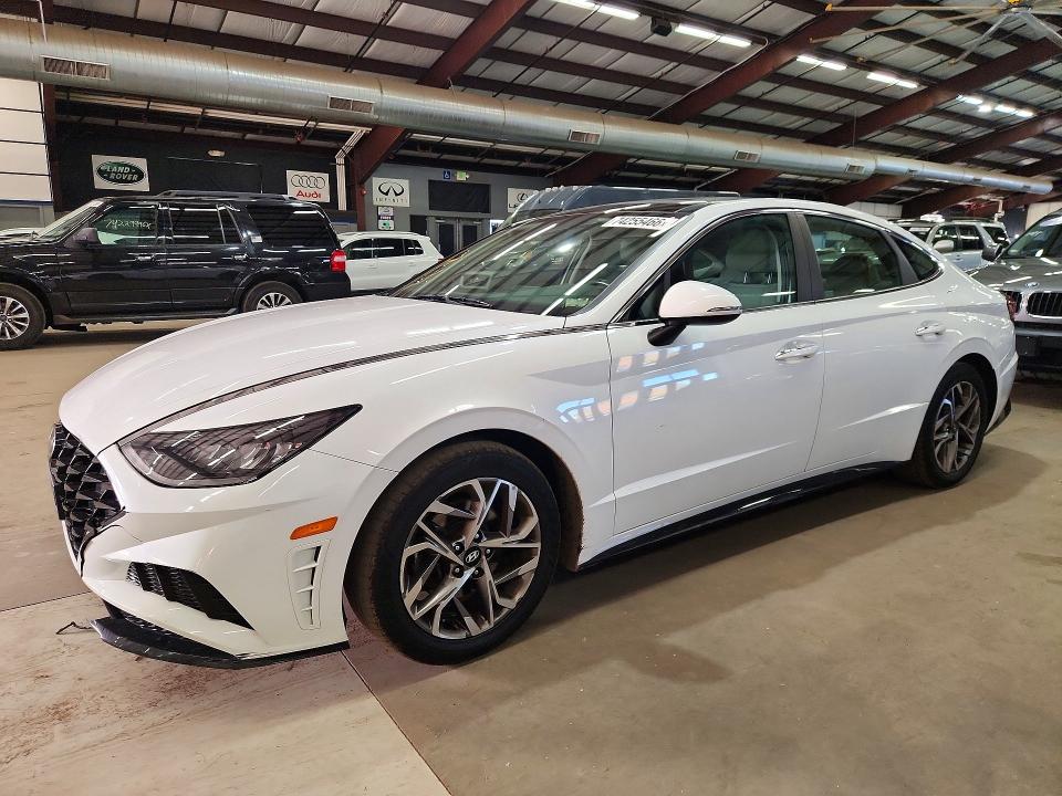 HYUNDAI SONATA 2021 с VIN 5NPEF4JA2MH099917 - Снимка от търг
