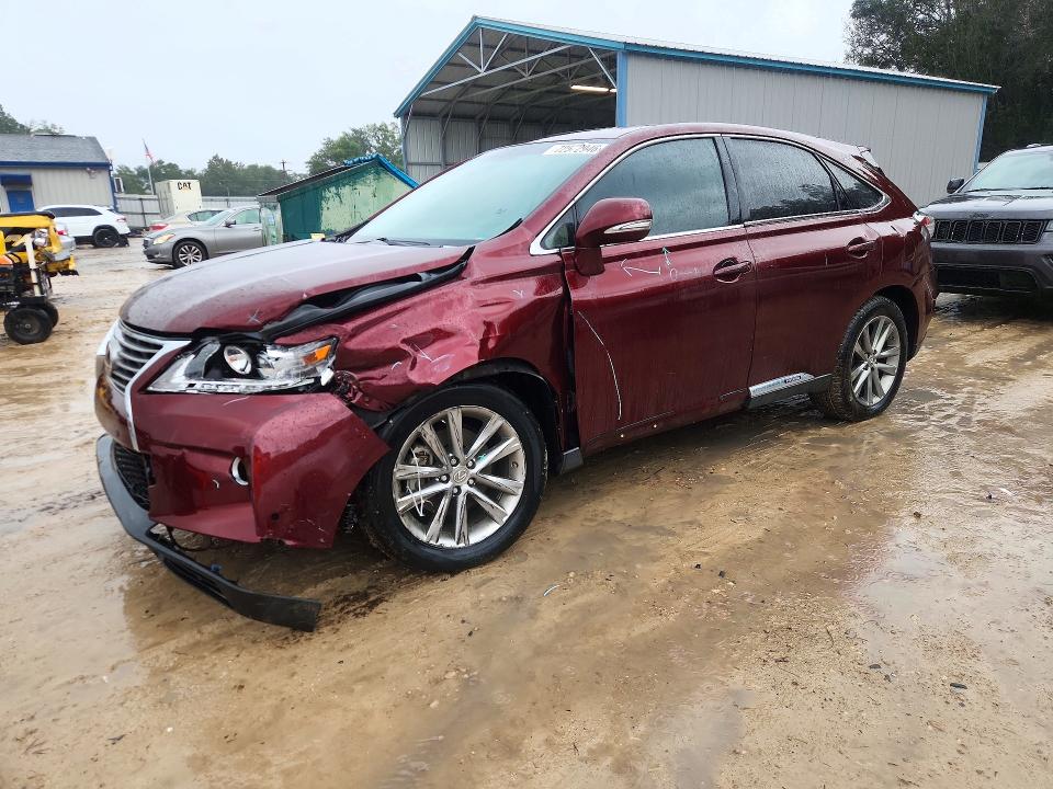 LEXUS RX 2013 with VIN JTJZB1BA2D2009108 - Photo from auction