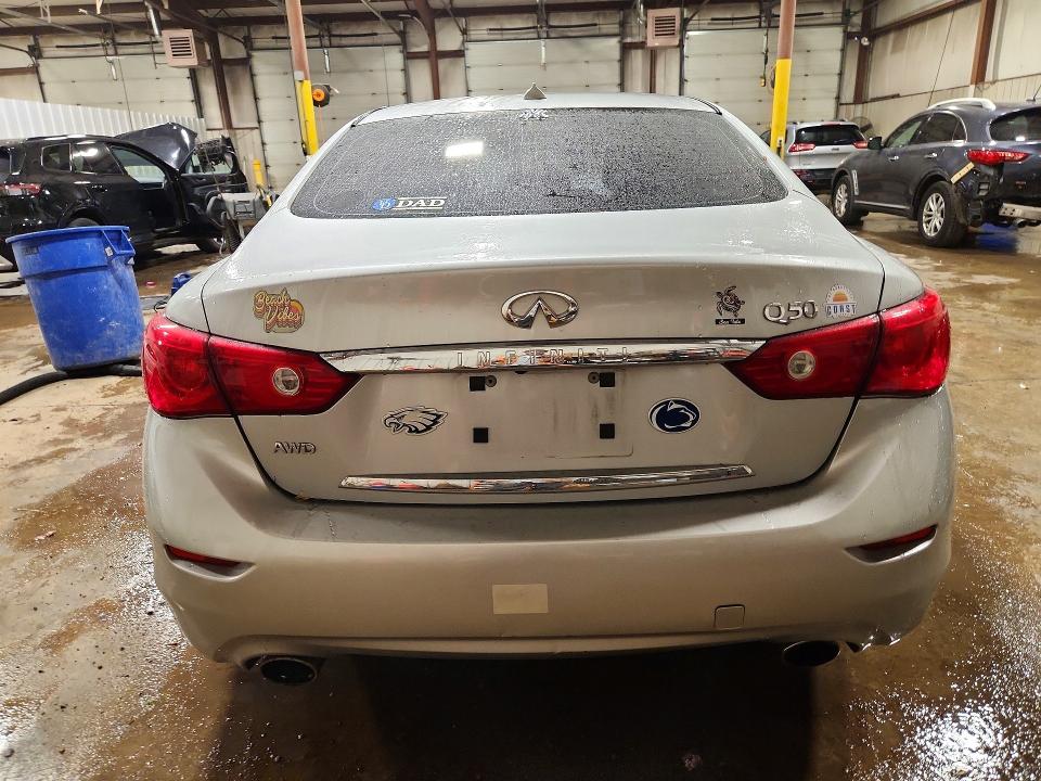 Снимка 6 от търг – 2014 INFINITI Q50 с VIN JN1BV7AR5EM700390