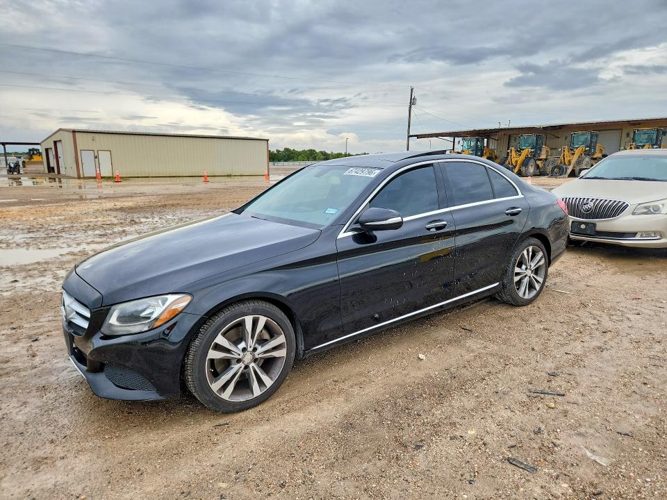 MERCEDES-BENZ C 2015 with VIN 55SWF4JB5FU088407 - Photo from auction