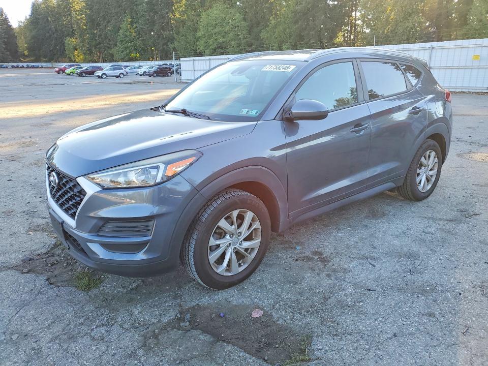 HYUNDAI TUCSON 2019 with VIN KM8J3CA46KU011672 - Photo from auction
