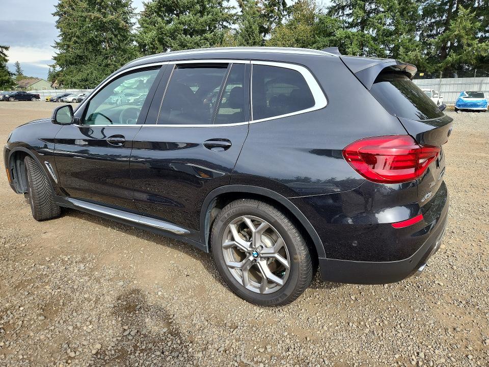 Photo 2 from auction – 2020 BMW X3 with VIN 5UXTY5C00LLT38093