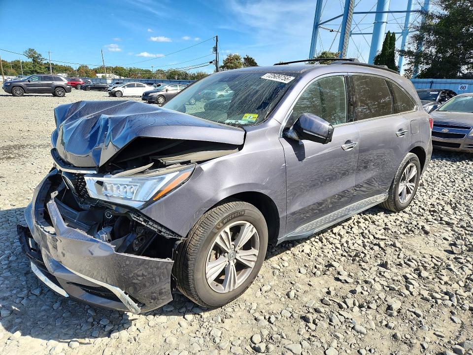 ACURA MDX 2019 with VIN 5J8YD4H38KL036714 - Photo from auction