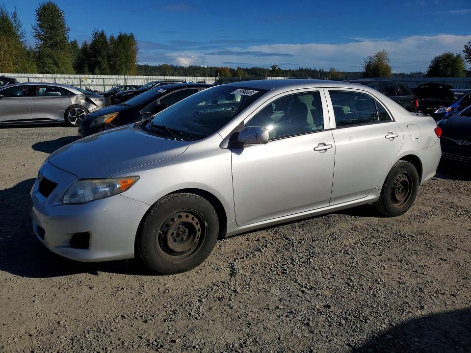 TOYOTA COROLLA 2009 with VIN 1NXBU40E19Z100707 - Photo from auction