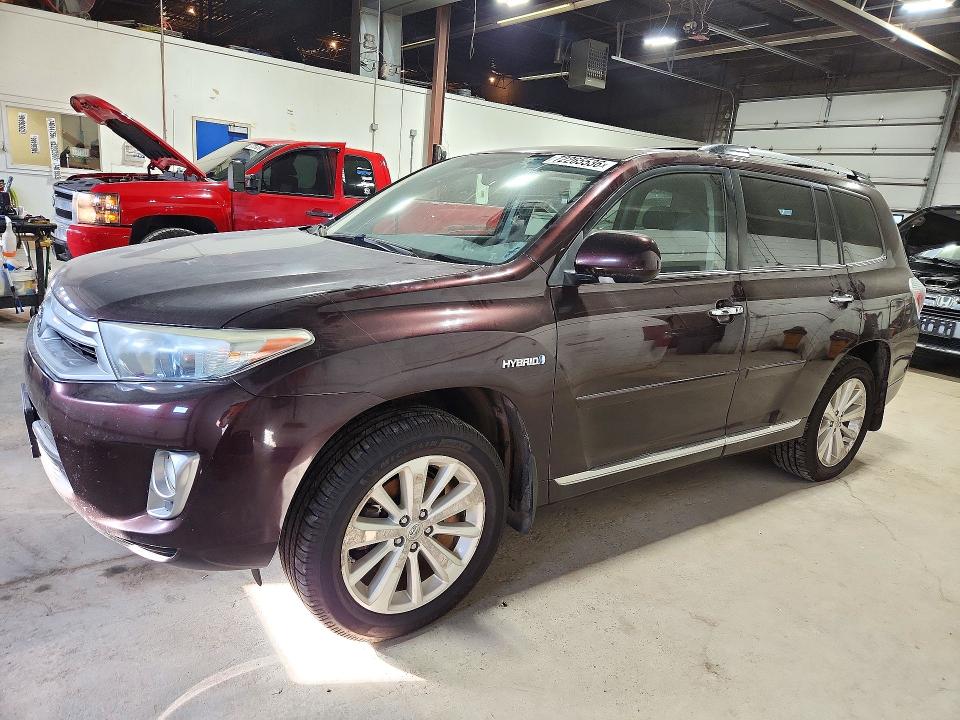 TOYOTA HIGHLANDER 2012 с VIN JTEDC3EH7C2006701 - Снимка от търг