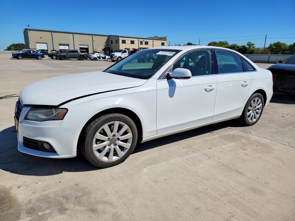 AUDI A4 2010 with VIN WAUFFAFL4AN065273 - Photo from auction