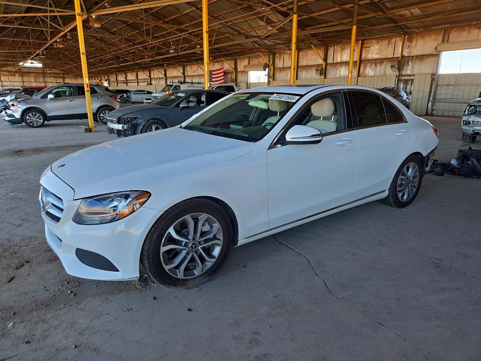 MERCEDES-BENZ C 2018 с VIN 55SWF4JB1JU235086 - Снимка от търг