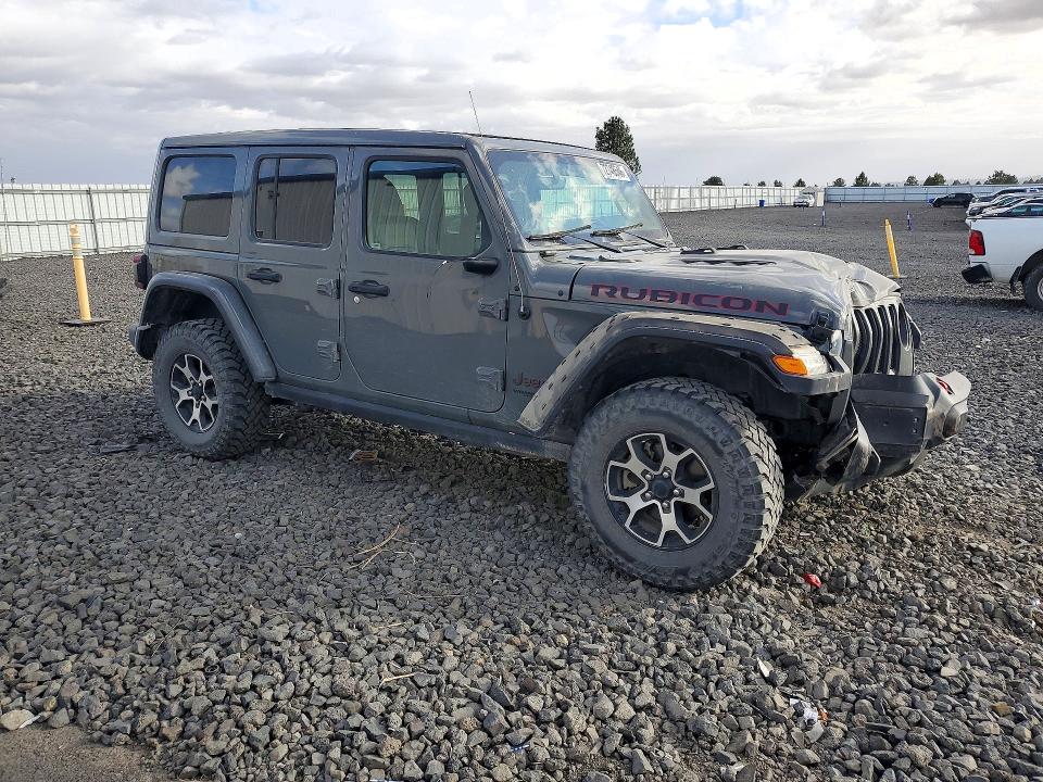 Снимка 4 от търг – 2021 JEEP WRANGLER UNLIMITED с VIN 1C4HJXFG6MW582024